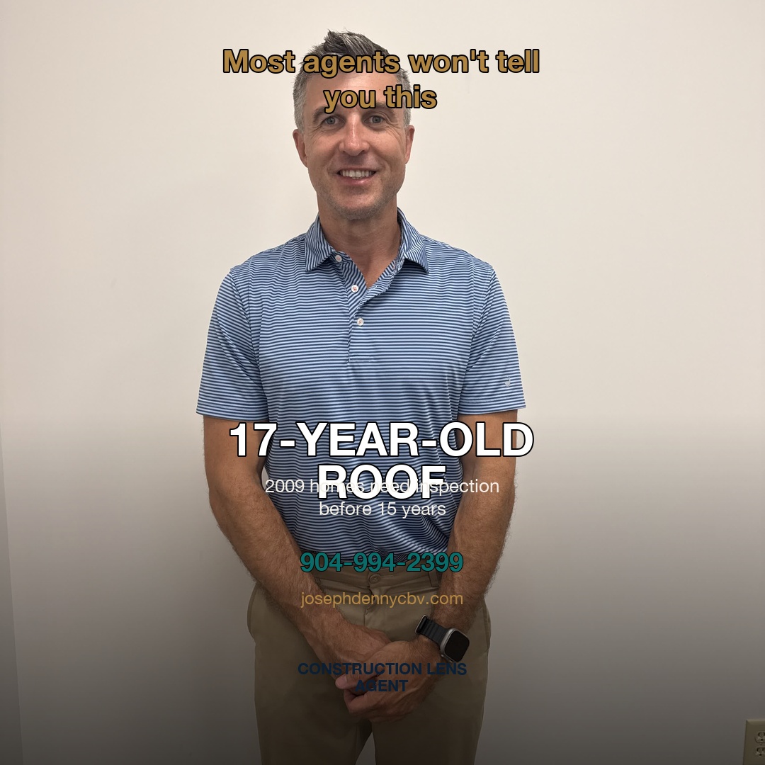 Roof age truth promotional graphic